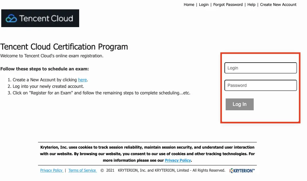 How to book a Tencent Cloud Certification Exam_5OK